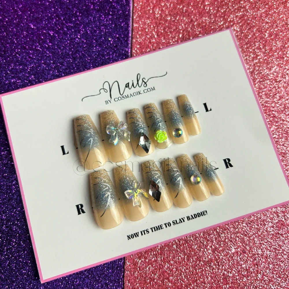 Mermaid Core Press-On Nails - Image 2