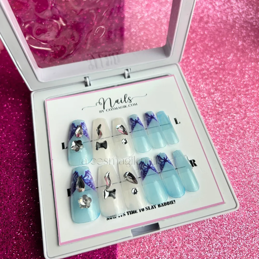 Butterfly Beads Press-On Nails - Image 3