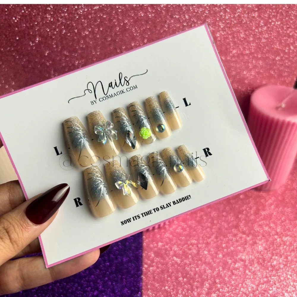 Mermaid Core Press-On Nails - Image 4