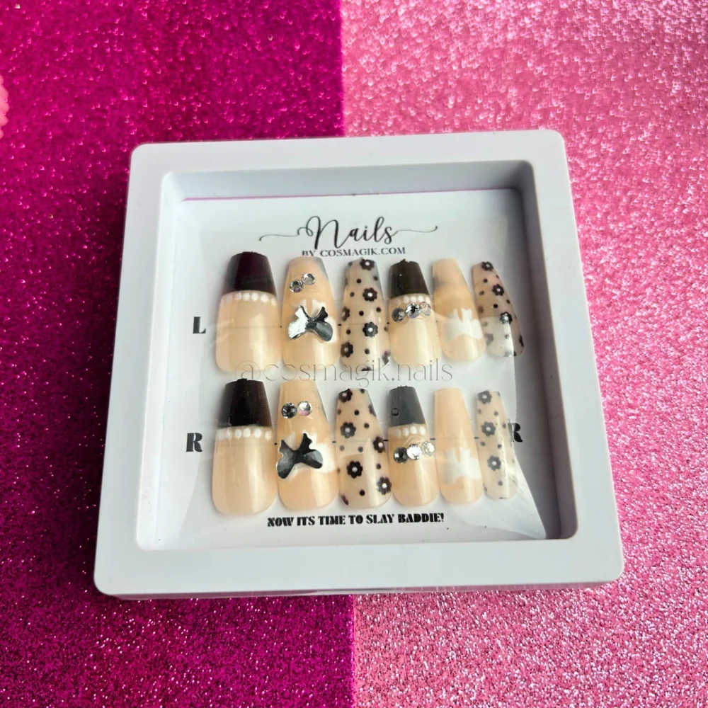 Midnight Ballerina Press-On Nails - Image 3