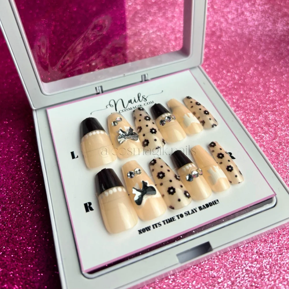 Midnight Ballerina Press-On Nails - Image 4